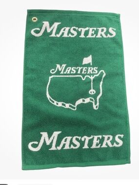 Masters Golf towel. Purchased at the 2026 Masters at Augusta National.